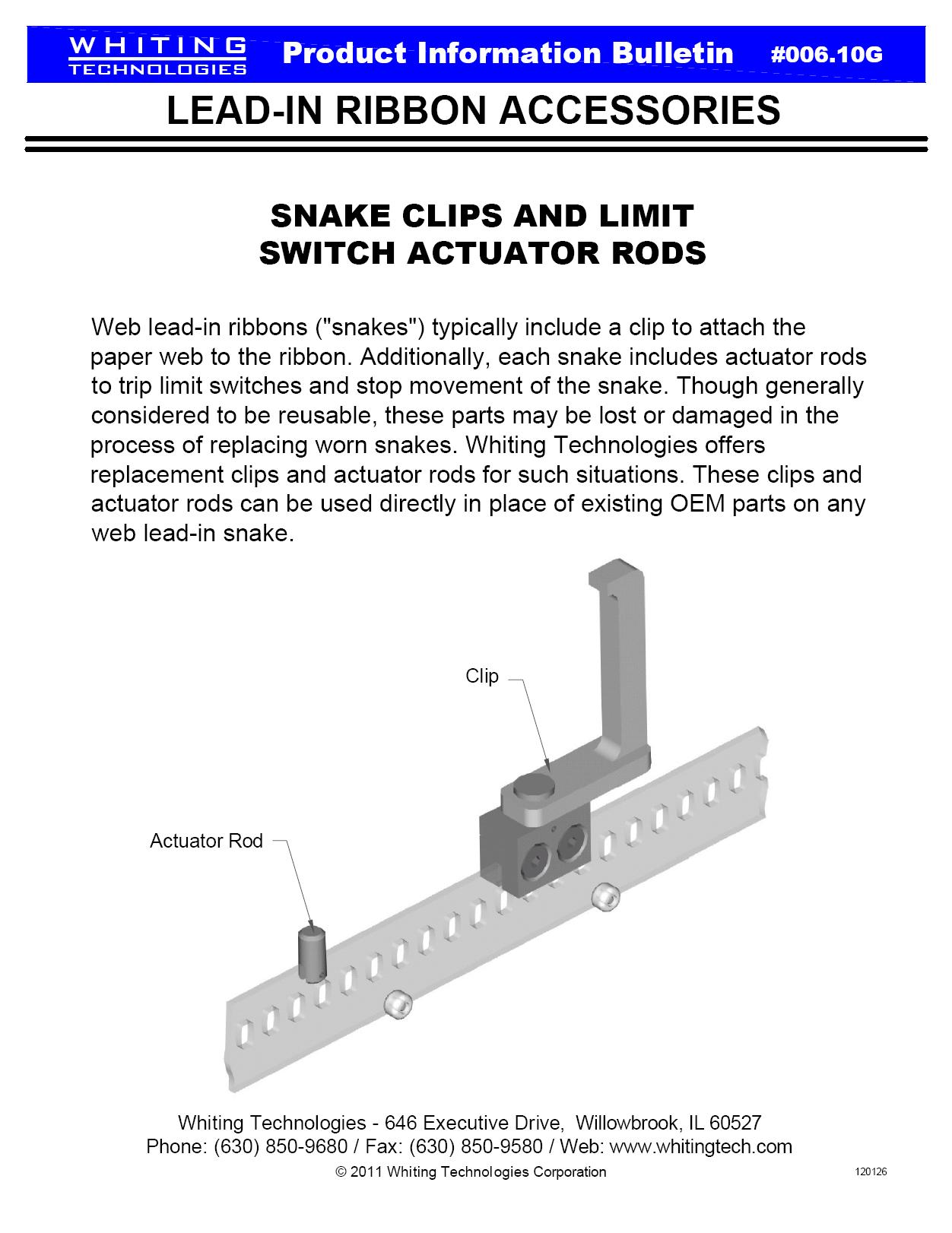 Snake - Web Lead Ribbon